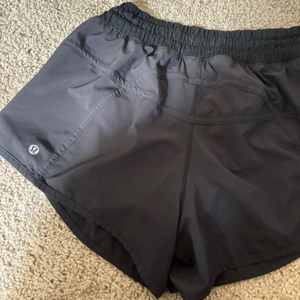 lululemon athletica Women's Dark Gray Athletic Shorts